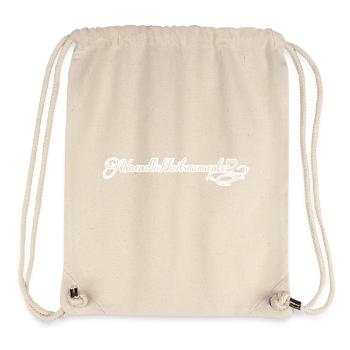 Lebensbaum umarmt Naturkreise - Stanley/Stella recycelter Gym Bag - Naturweiß - Vorne