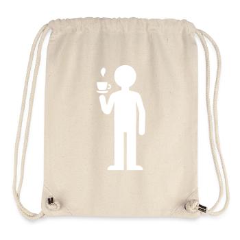 Drink coffee - Stanley/Stella Recycled Gym Bag - natural - Front
