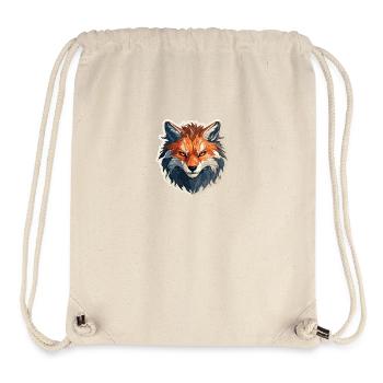 Fuchs - Illustration - Stanley/Stella recycelter Gym Bag - Naturweiß - Vorne