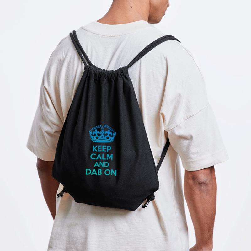 Keep Calm and Dab On – Funny Dance Design Stanley/Stella Recycled Gym Bag