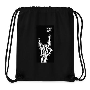 Rock and Roll - Stanley/Stella Recycled Gym Bag - black - Front