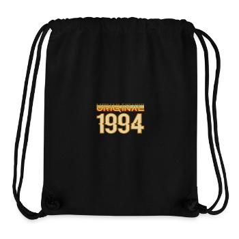 Original 1994 Vintage Banner - Sac à cordon recyclé Stanley/Stella - noir - Devant