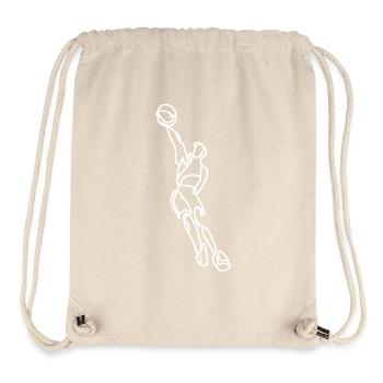 Basketball player - Stanley/Stella Recycled Gym Bag - natural - Front