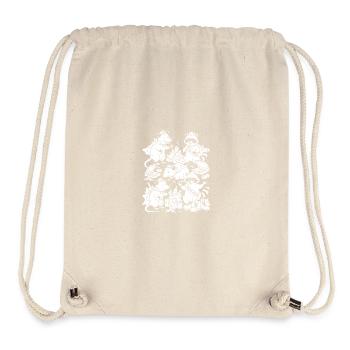 Trash Panda Party - Stanley/Stella recycelter Gym Bag - Naturweiß - Vorne