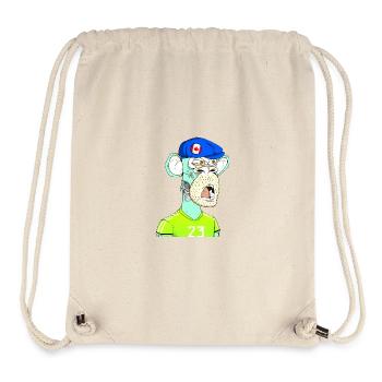 Ape Neon-Style - Stanley/Stella recycelter Gym Bag - Naturweiß - Vorne