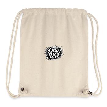One Day Energy Burst - Stanley/Stella recycelter Gym Bag - Naturweiß - Vorne