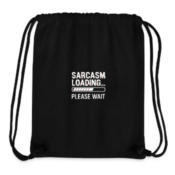 Sarcasm - Stanley/Stella Recycled Gym Bag - black - Front