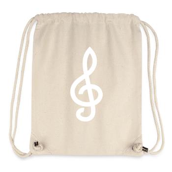 clef - Stanley/Stella Recycled Gym Bag - natural - Front