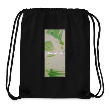 Abstract Painting Acid Color - Stanley/Stella Recycled Gym Bag - black - Front