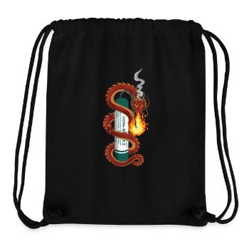 Pyro Dragon - Stanley/Stella Recycled Gym Bag - black - Front