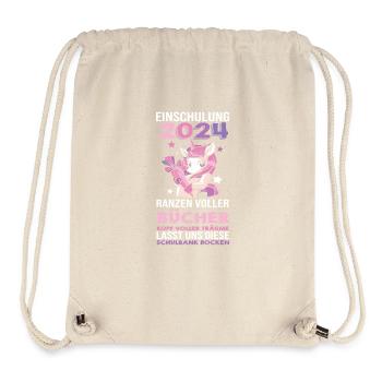 First Grade Elementary School 2024 Gift - Stanley/Stella Recycled Gym Bag - natural - Front