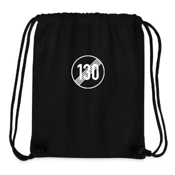 Autobahn unbegrenzt! - Stanley/Stella recycelter Gym Bag - Schwarz - Vorne