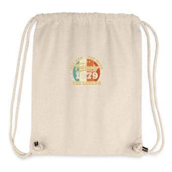 February 1979, 44 years Birthday Man woman - Stanley/Stella Recycled Gym Bag - natural - Front