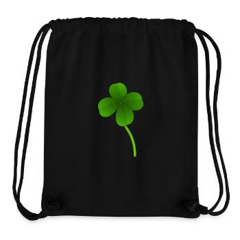 Kleeblatt - Stanley/Stella recycelter Gym Bag - Schwarz - Vorne
