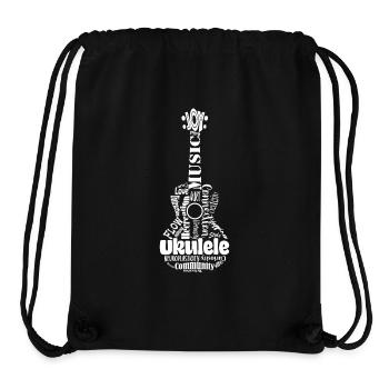 Ukulele emotional anatomy - Stanley/Stella recycelter Gym Bag - Schwarz - Vorne
