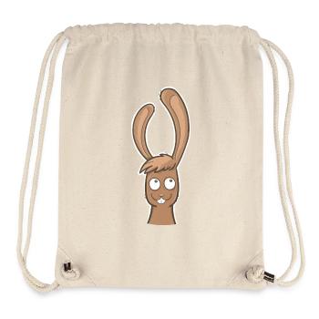 Rabbit - Stanley/Stella Recycled Gym Bag - natural - Front