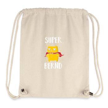 Bernd - Sac à cordon recyclé Stanley/Stella - blanc naturel - Devant
