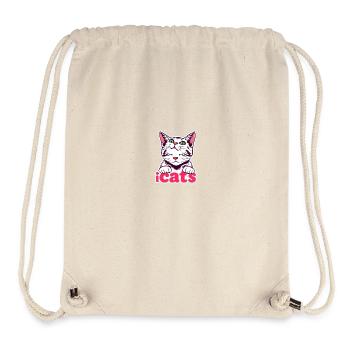 " Cat – Mystical Cat Design " - Stanley/Stella Recycled Gym Bag - natural - Front