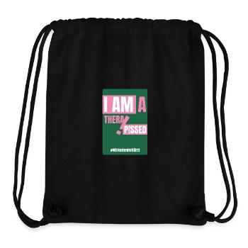 PSYCHO_01 - Stanley/Stella recycelter Gym Bag - Schwarz - Vorne