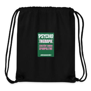 PSYCHO_05 - Stanley/Stella recycelter Gym Bag - Schwarz - Vorne