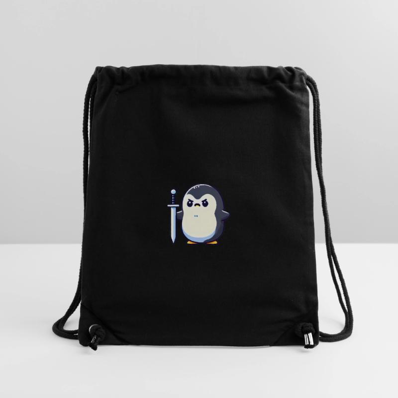 Tiny Penguin Warrior Stanley/Stella Recycled Gym Bag