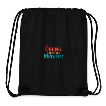 Practice forging the Master - Stanley/Stella Recycled Gym Bag - black - Front