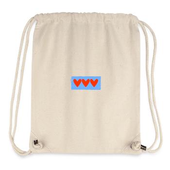 PAAR. ICH HABE GERADE GEHEIRATET. Junggesellinnenabschied. VALENTINSTAG. MARIES - Stanley/Stella recycelter Gym Bag - Naturweiß - Vorne