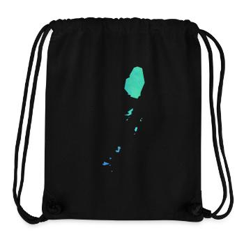 Saint Vincent - Stanley/Stella recycelter Gym Bag - Schwarz - Vorne
