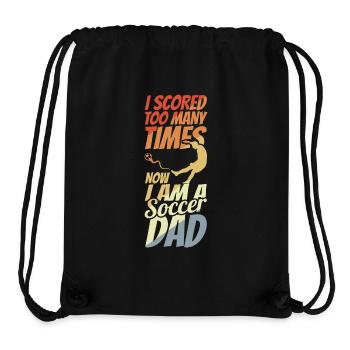 Fußball Dad - Stanley/Stella recycelter Gym Bag - Schwarz - Vorne