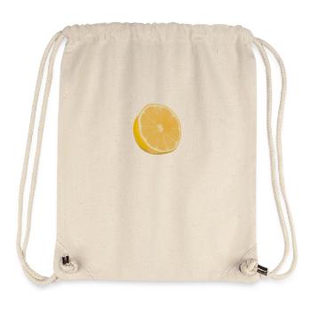 lemon - Stanley/Stella recycelter Gym Bag - Naturweiß - Vorne