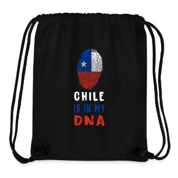 Le Chili fait partie de mon ADN - Sac à cordon recyclé Stanley/Stella - noir - Devant