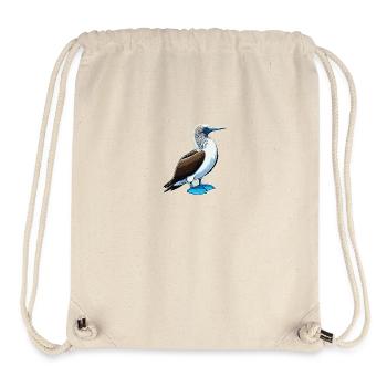 Vogel Blaufuß Tölpel Vogel Geschenk - Stanley/Stella recycelter Gym Bag - Naturweiß - Vorne