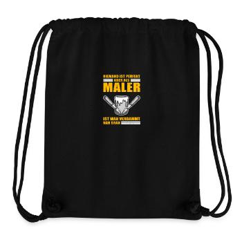 Perfekt Maler Lackierer Geschenk Malerei - Stanley/Stella recycelter Gym Bag - Schwarz - Vorne