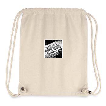 90s cult objects: Comic look for Walkman & Co. - Stanley/Stella Recycled Gym Bag - natural - Front