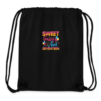 Sweet Sassy And Seventeen Sprinkles Delicious - Stanley/Stella Recycled Gym Bag - black - Front