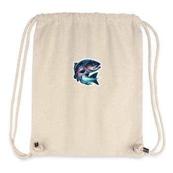 Himmlische Fische - Stanley/Stella recycelter Gym Bag - Naturweiß - Vorne