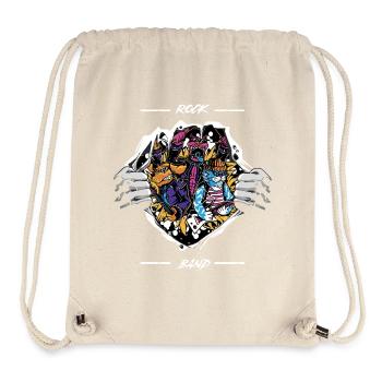 Rock Band - Stanley/Stella recycelter Gym Bag - Naturweiß - Vorne