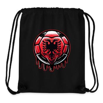 Albanien EM 2024: Stolzes Fußball-Design für Fans - Stanley/Stella recycelter Gym Bag - Schwarz - Vorne