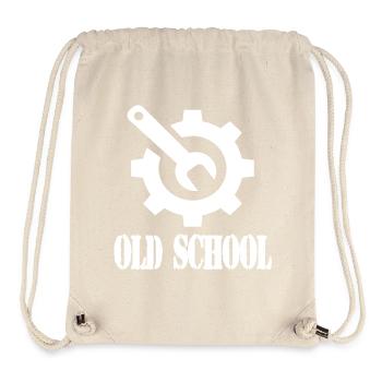 Alte Schule - Stanley/Stella recycelter Gym Bag - Naturweiß - Vorne