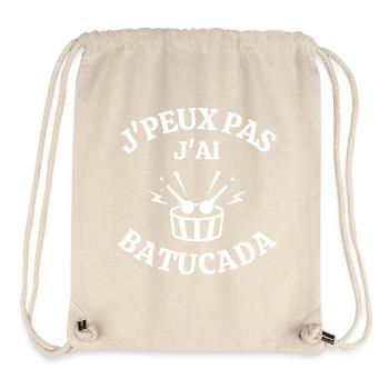 Batucada, Perkussion, Samba - Stanley/Stella recycelter Gym Bag - Naturweiß - Vorne