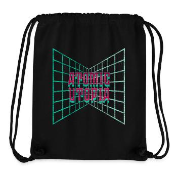 Atomic Utopia - Digital Tile Grid - Stanley/Stella Recycled Gym Bag - black - Front
