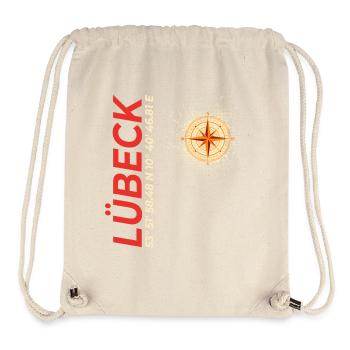 Lübeck - Stanley/Stella recycelter Gym Bag - Naturweiß - Vorne