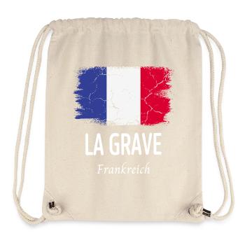 La Grave - Stanley/Stella recycelter Gym Bag - Naturweiß - Vorne