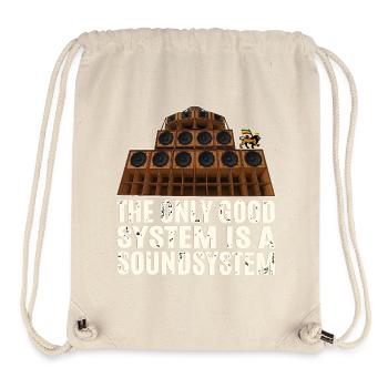 Sound System Reggae - Stanley/Stella Recycled Gym Bag - natural - Front