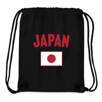 Japan Flag - Stanley/Stella Recycled Gym Bag - black - Front
