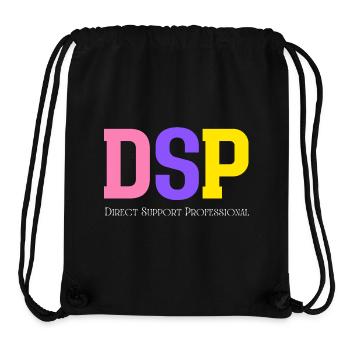 Direct Support Professional - Stanley/Stella Recycled Gym Bag - black - Front
