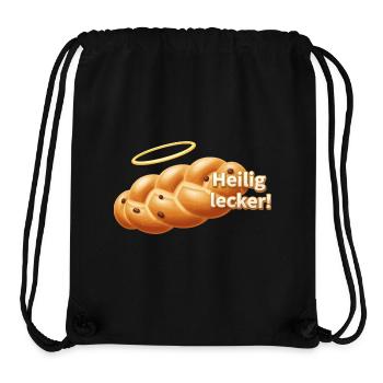 Holy delicious ! - Stanley/Stella Recycled Gym Bag - black - Front