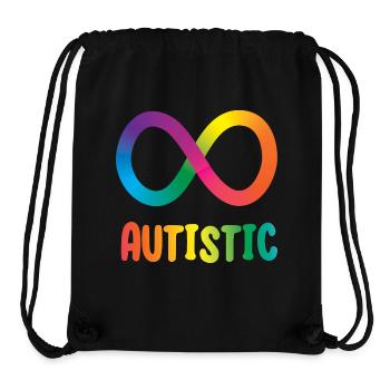 Autistische Unendlichkeit - Stanley/Stella recycelter Gym Bag - Schwarz - Vorne