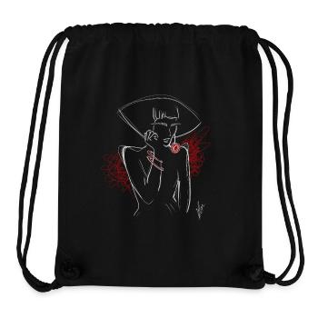 Lady red - Stanley/Stella recycelter Gym Bag - Schwarz - Vorne