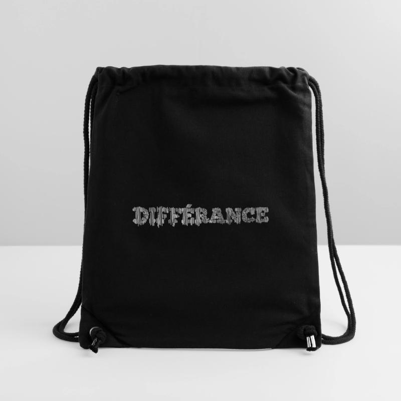 Différance - Derrida - Différer et différer Sac à cordon recyclé Stanley/Stella